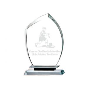 Trofeo de Vidrio Modelo 2