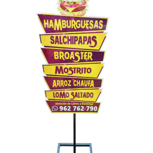 Corpóreo con Base Metálica B