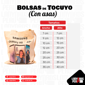 Bolsa de Tocuyo con Asas