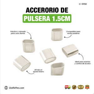ACCESORIO DE PULSERA 1.5CM