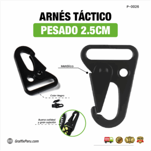 ARNÉS TÁCTICO PESADO 2.5CM