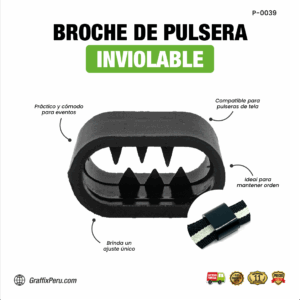 BROCHE DE PULSERA PRECINTO