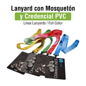 LANYARD CON CREDENCIALDE PVC
