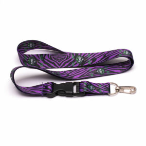 LANYARD TIP TOP PLANO IMPORTADO CON ARNES METALICO PLATA 2CM