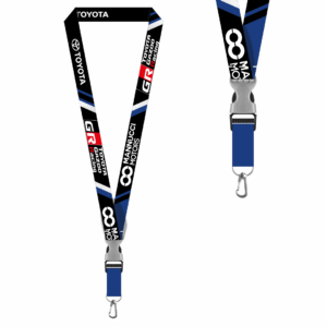 LANYARD TIP TOP PLATA CON ARNÉS METALICO