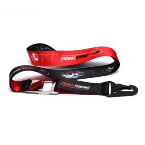 Lanyard Destapador Niquelado con Arnés Táctico Pesado de 2.5 cm