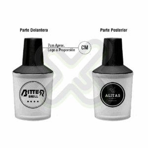 SHAKER CON VASO PAVONADO 12onz CON LOGO PUBLICITARIO
