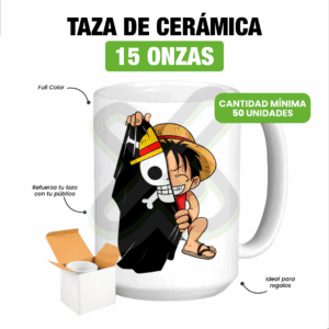 TAZA CERÁMICA AAA 15OZ.