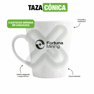 TAZA CONICA 12OZ.