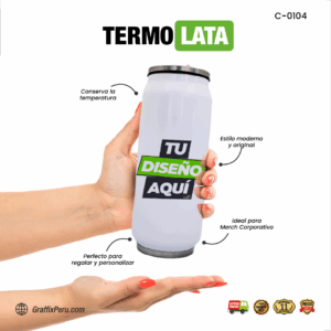TERMO LATA PARA SUBLIMAR
