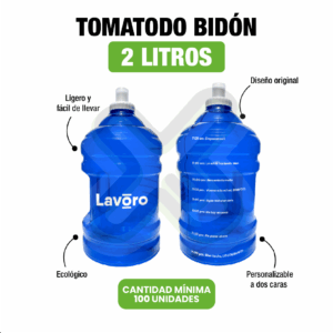 TOMATODO PUBLICITARIO TIPO BIDON 2L