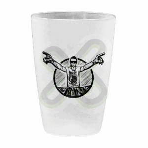 VASO TROPICAL 12onz CON LOGO PUBLICITARIO