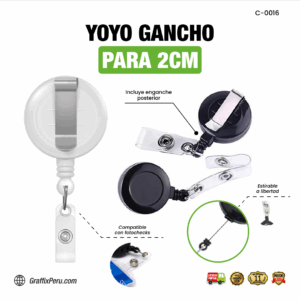 YOYO GANCHO 2CM