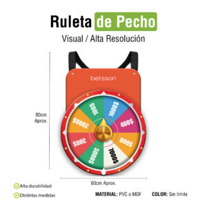 RULETA DE PECHO