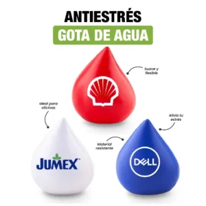 ANTI-ESTRÉS CON DISEÑO GOTA DE AGUA