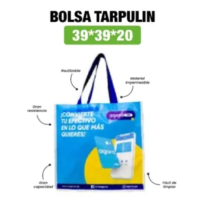 BOLSA TARPULIN (MERCADO) 39*39*20 TARFLEX