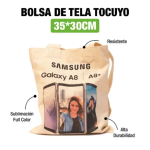 BOLSA TOCUYO DOBLE ASA 25*20