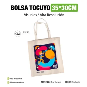 BOLSA TOCUYO DOBLE ASA 25*20