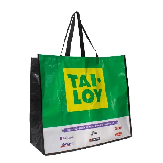 BOLSA TARPULIN (MERCADO) 39*39*20 IMPRESION 4 CARAS - Imagen 3