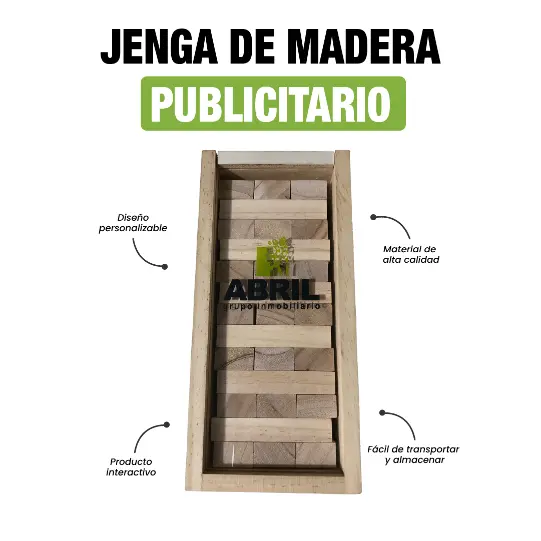 JENGA DE MADERA