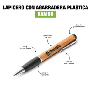 LAPICERO BAMBOO CON AGARRADERA PLASTICA