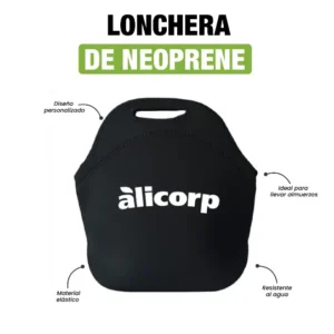 LONCHERA UNICOLOR DE NEOPRENE