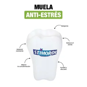 ANTI-ESTRÉS CON DISEÑO MUELA