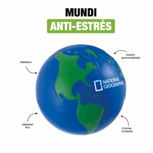 ANTI-ESTRÉS CON DISEÑO MUNDI
