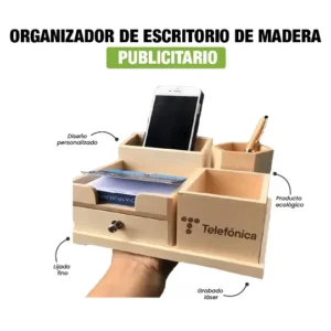ORGANIZADOR DE MADERA