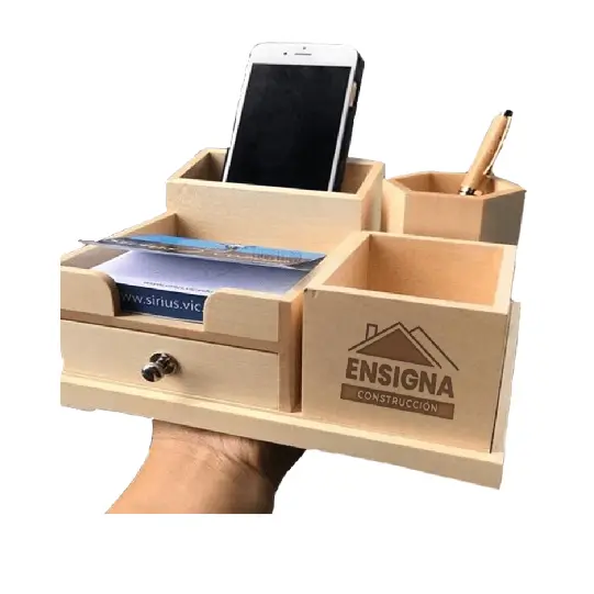 ORGANIZADOR DE MADERA - Imagen 2
