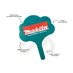 ABANICO EN FORMA DE NUBE