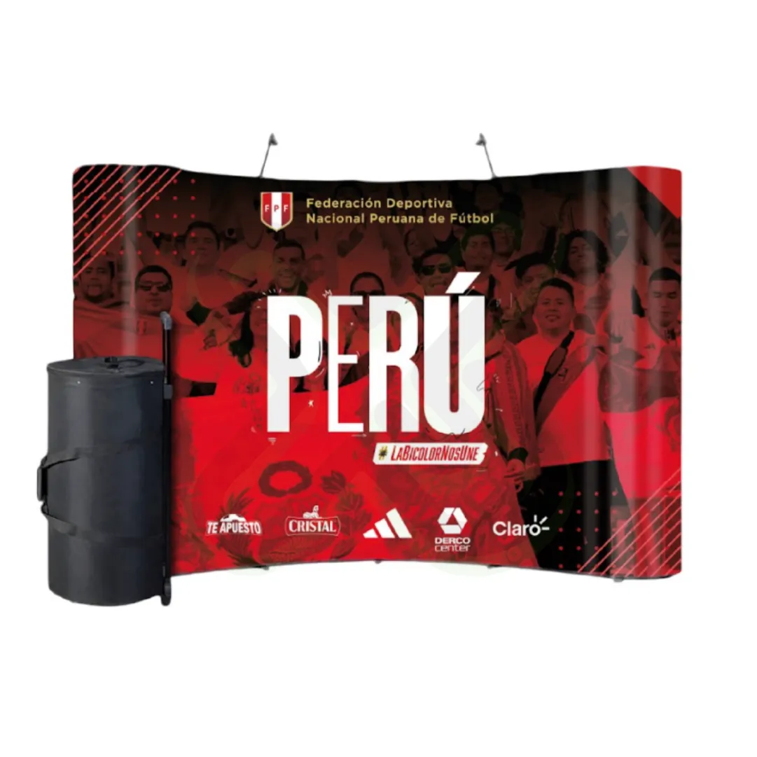 BACKING WALL CURVO VELCRO