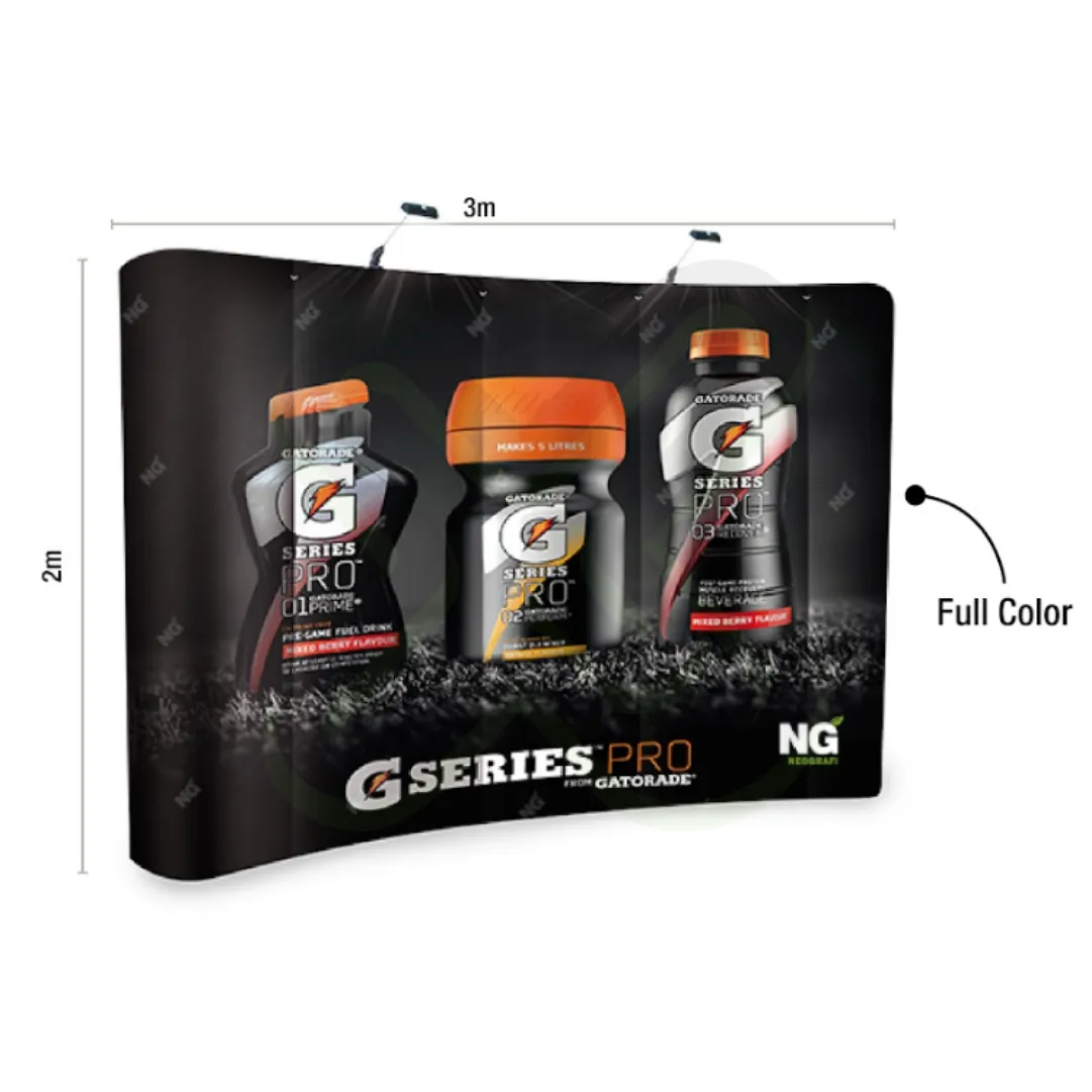 BACKING WALL CURVO VELCRO - Imagen 2