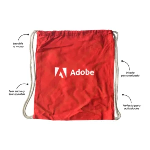 BOLSIMOCHILA DE ALGODON