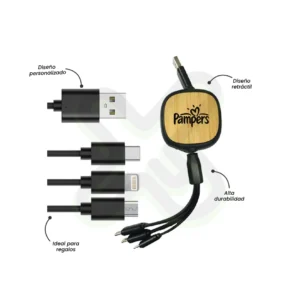 CABLE ECOLOGICO RETRACTIL