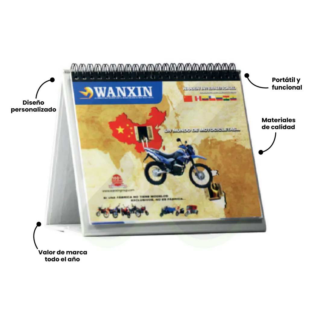 CALENDARIO DE ESCRITORIO HADES CORPORATIVO