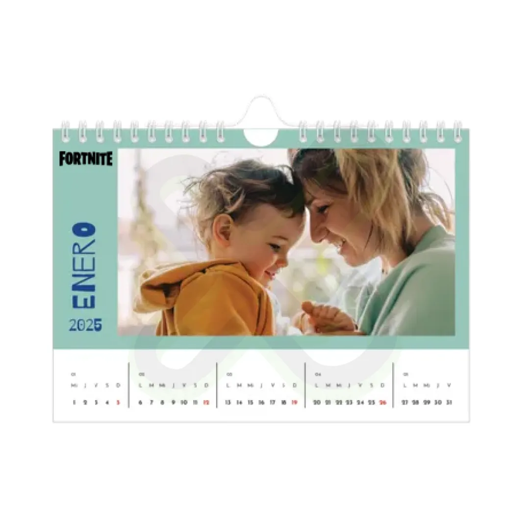 CALENDARIO DE PARED CON OJAL AFRODITA CORPORATIVO - Imagen 3