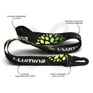 LANYARD CON ARNES TACTICO 2 5CM