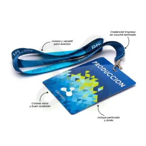 LANYARD CON CREDENCIAL COUCHE