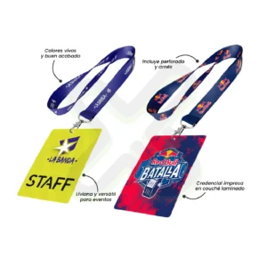 LANYARD CON CREDENCIAL COUCHE