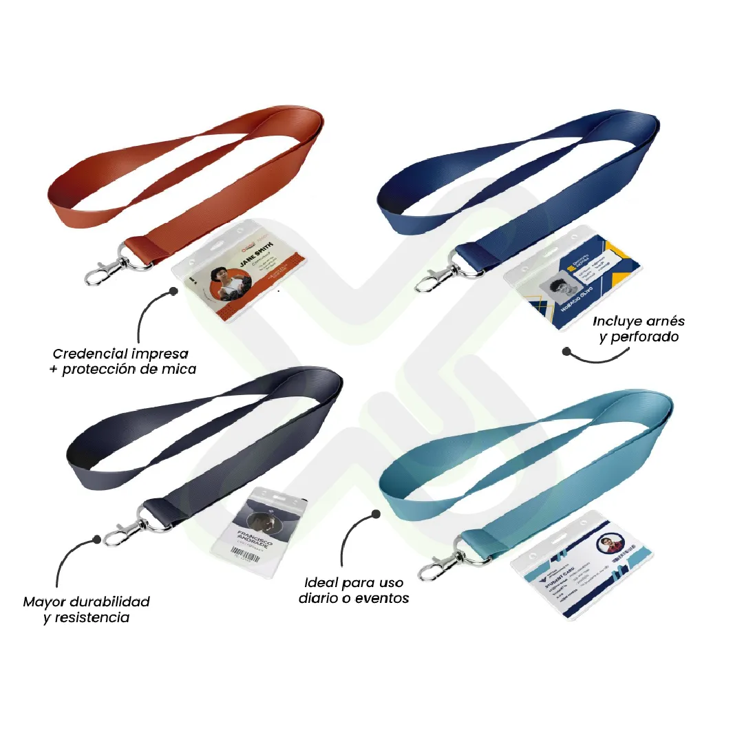 LANYARD CON CREDENCIAL DE COUCHE 150GR Y MICA - Imagen 2