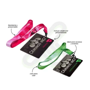 LANYARD CON CREDENCIAL DE PVC