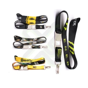 LANYARD CON DESTAPADOR Y ARNES PLATA 2 5 CM