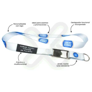 LANYARD CON DESTAPADOR Y MEDIA LUNA 2CM