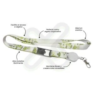 LANYARD CON DESTAPADOR Y YOYO 2CM