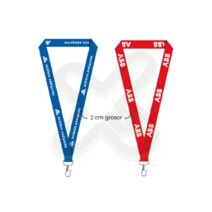 LANYARD CON MOSQUETON GIRATORIO CON PALANCA