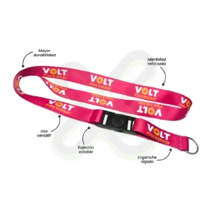 LANYARD CON TIP TOP GIRATORIO Y MEDIA LUNA 2CM