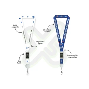 LANYARD CON TIP TOP GIRATORIO Y YOYO 2CM