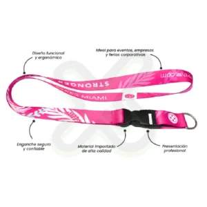 LANYARD CON TIP TOP PLANO IMPORTADO Y MEDIA LUNA 2CM