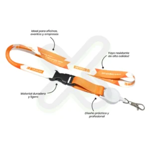 LANYARD CON TIP TOP PLANO IMPORTADO Y YOYO 2CM